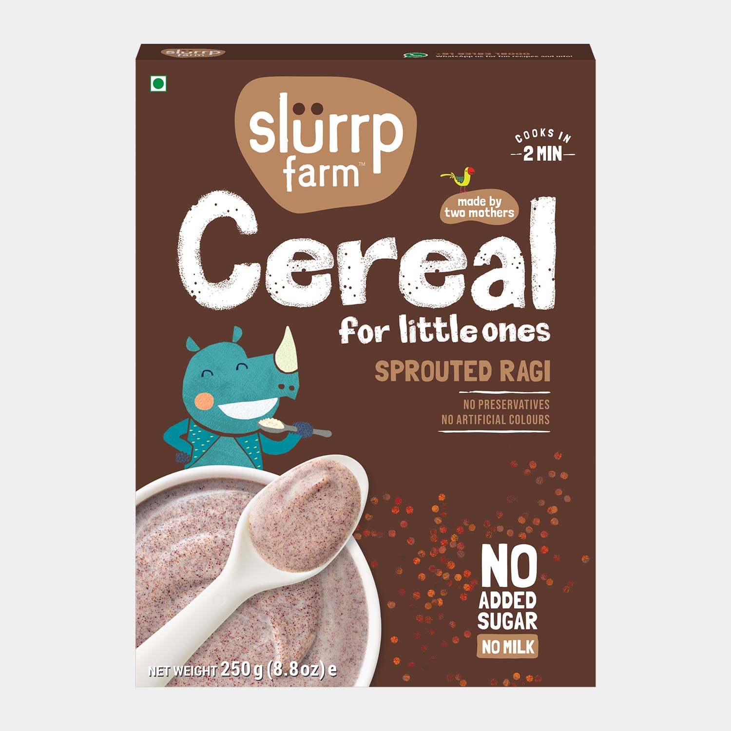 Cereal : Sprouted Ragi Powder - 200g